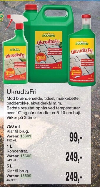 Harald Nyborg Ukrudtsfri tilbud