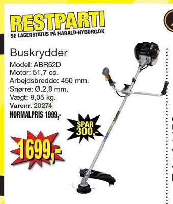 Harald Nyborg Buskrydder tilbud