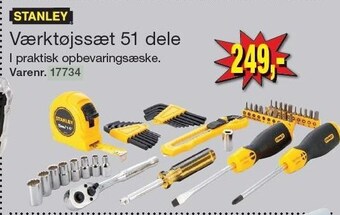 Harald Nyborg Værktøjssæt 51 dele tilbud