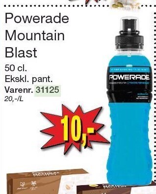 Powerade mountain blast