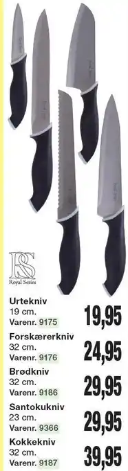 Royal series knive