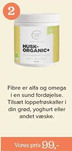 Husk organic+