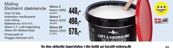 Harald Nyborg Maling ekstremt dækkende tilbud