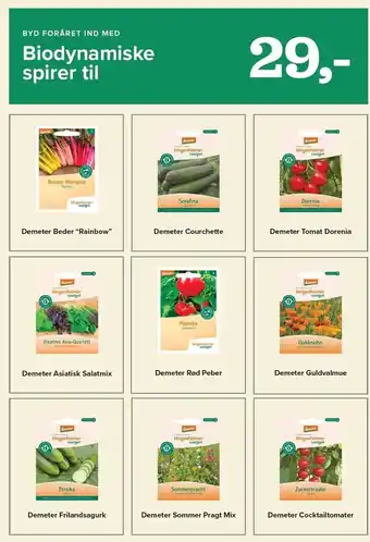 Biodynamiske spirer