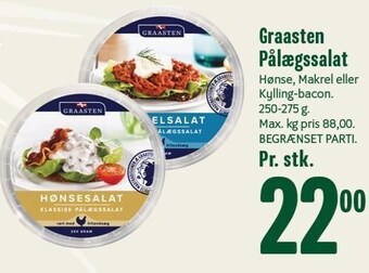 Min Købmand Graasten pålægssalat tilbud