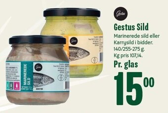 Min Købmand Gestus sild tilbud