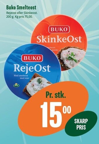 Min Købmand Buko smelteost tilbud