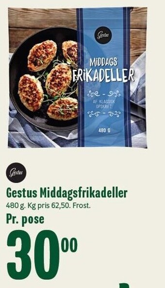 Min Købmand Gestus middagsfrikadeller tilbud