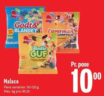 Min Købmand Malaco tilbud