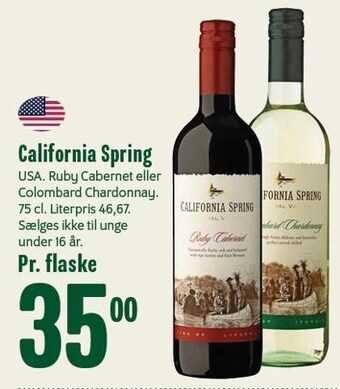 Min Købmand California spring tilbud