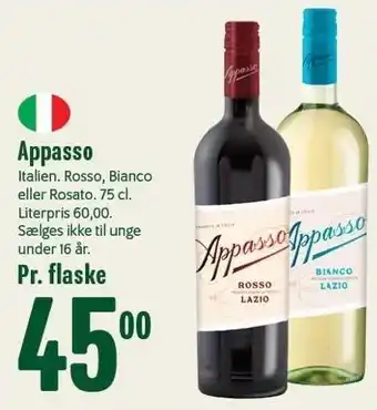 Min Købmand Appasso tilbud