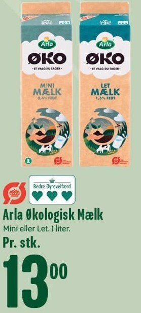 Arla økologisk mælk