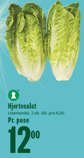 Min Købmand Hjertesalat tilbud