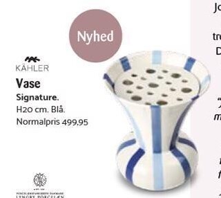 Kop & Kande Vase tilbud