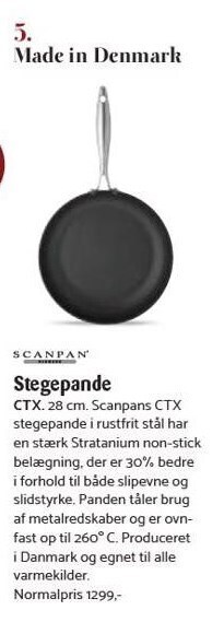 Kop & Kande Stegepande tilbud