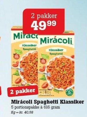 Poetzsch Padborg Miracoli spaghetti klassiker tilbud