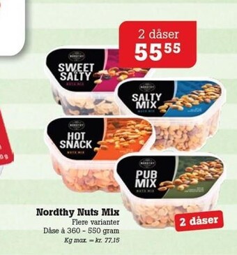 Poetzsch Padborg Nordthy nuts mix tilbud