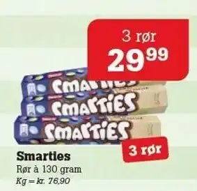 Poetzsch Padborg Smarties tilbud
