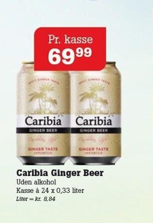 Poetzsch Padborg Caribia ginger beer tilbud