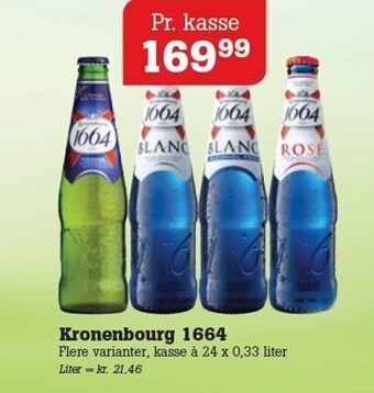 Poetzsch Padborg Kronenbourg 1664 tilbud