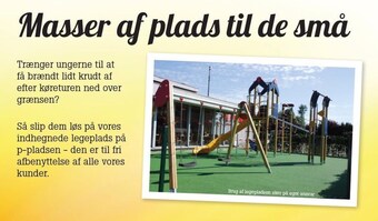Masser af plads til de små