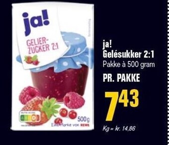 Ja! gelésukker 2:1