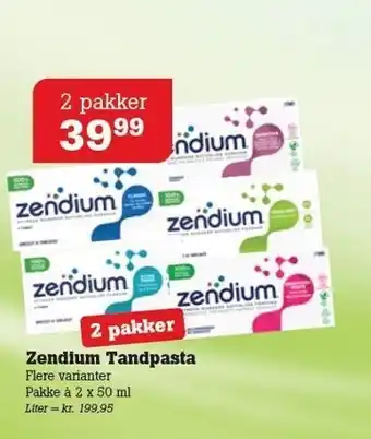 Zendium tandpasta