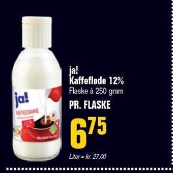 Poetzsch Padborg Ja! kaffefløde 12% tilbud