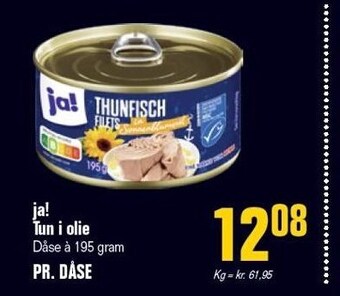 Poetzsch Padborg Ja! tun i olie tilbud