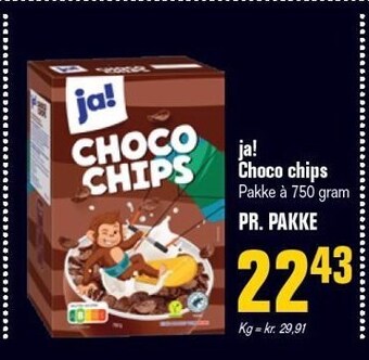 Poetzsch Padborg Ja! choco chips tilbud