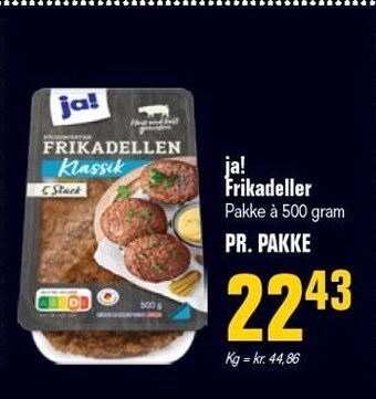Poetzsch Padborg Ja! frikadeller tilbud