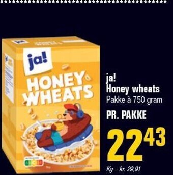 Ja! honey wheats