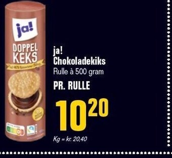 Poetzsch Padborg Ja! chokoladekiks tilbud