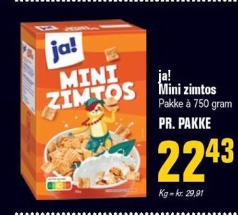 Poetzsch Padborg Ja! mini zimtos tilbud