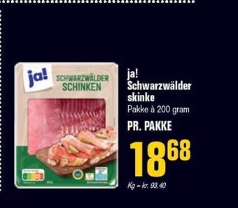 Poetzsch Padborg Ja! schwarzwälder skinke tilbud
