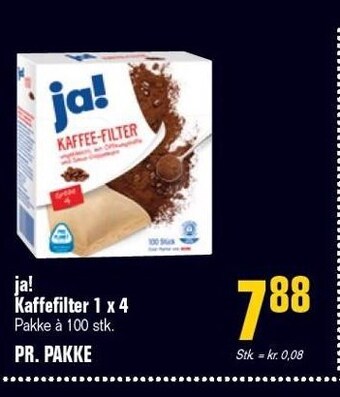 Poetzsch Padborg Ja! kaffefilter 1 x 4 tilbud