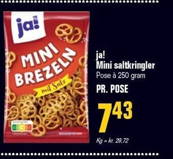 Poetzsch Padborg Ja! mini saltkringler tilbud