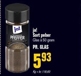 Poetzsch Padborg Ja! sort peber tilbud
