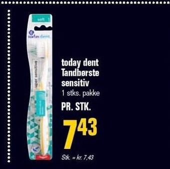 Poetzsch Padborg Today dent tandbørste sensitiv tilbud
