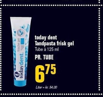 Poetzsch Padborg Today dent tandpasta frisk gel tilbud