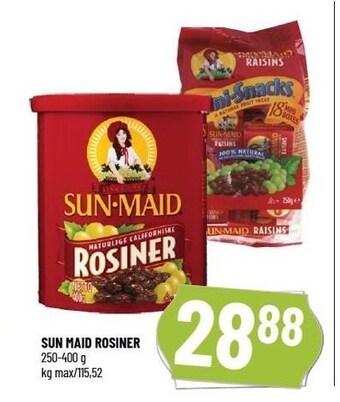 Løvbjerg Sun maid rosiner tilbud