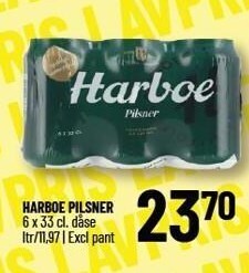 Løvbjerg Harboe pilsner tilbud