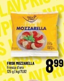 Løvbjerg Frisk mozzarella tilbud