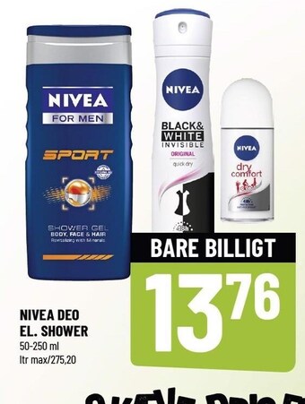 Løvbjerg Nivea deo el. shower tilbud