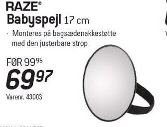 Thansen Babyspejl tilbud