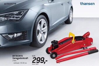 Thansen Byron's garagedonkraft tilbud