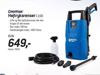 Højtryksrenser c100