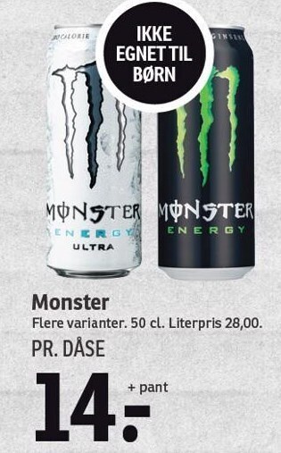 SPAR Monster tilbud