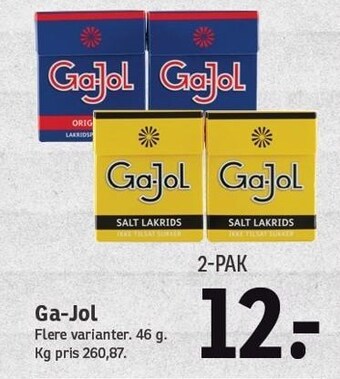 SPAR Ga-jol tilbud