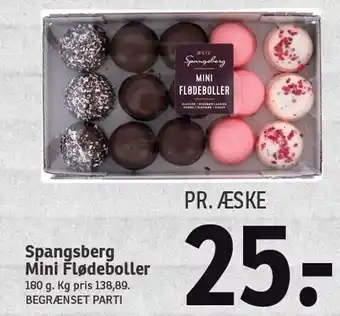 SPAR Spangsberg mini flødeboller tilbud